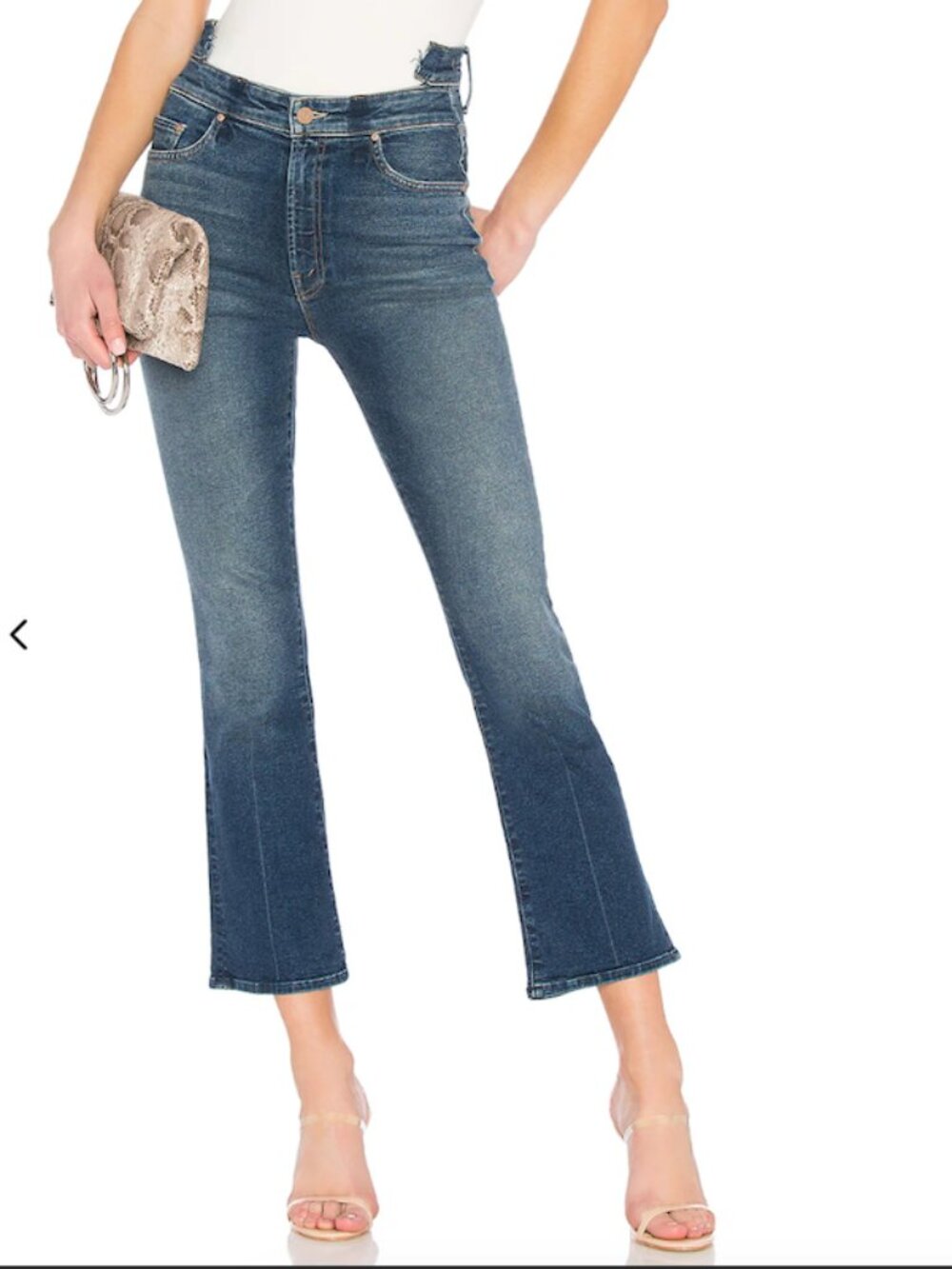 MOTHER The Shift Insider Ankle Jeans